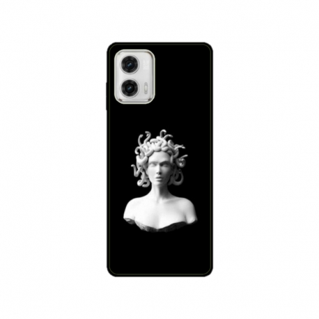 Husa personalizata tip carcasa HQPrint pentru Motorola Moto E13, model Medusa 1, multicolor, S1D1M0121