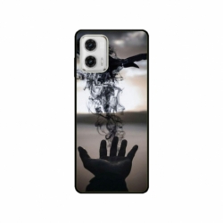 Husa personalizata tip carcasa HQPrint pentru Motorola Moto E13, model Black Magic, multicolor, S1D1M0152
