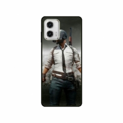 Husa personalizata tip carcasa HQPrint pentru Motorola Moto E13, model PUBG 1, multicolor, S1D1M0214