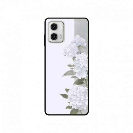 Husa personalizata tip carcasa HQPrint pentru Motorola Moto E13, model Flowers 16, multicolor, S1D1M0217