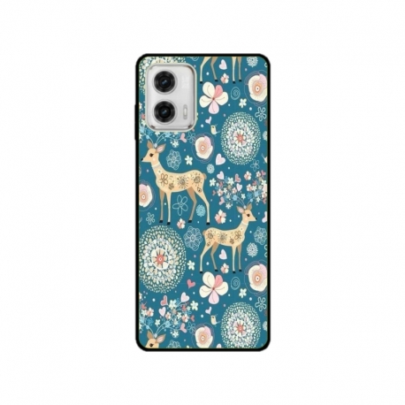 Husa personalizata tip carcasa HQPrint pentru Motorola Moto E13, model Mandela 1, multicolor, S1D1M0254