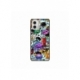 Husa personalizata tip carcasa HQPrint pentru Motorola Moto E13, model Grafitti, multicolor, S1D1M0289