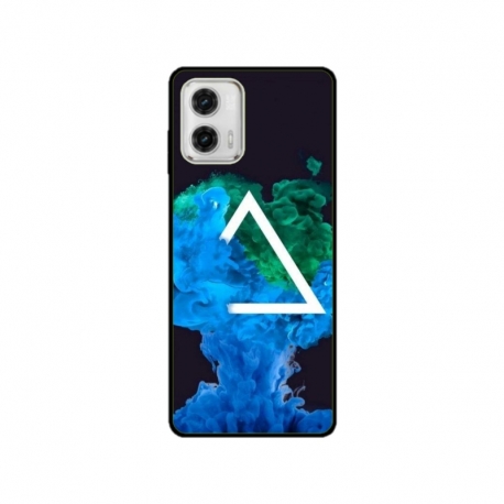 Husa personalizata tip carcasa HQPrint pentru Motorola Moto E13, model Colorful 4, multicolor, S1D1M0299