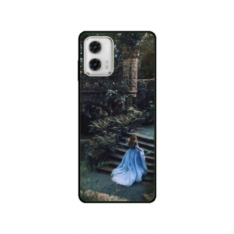 Husa personalizata tip carcasa HQPrint pentru Motorola Moto E13, model Bride, multicolor, S1D1M0338