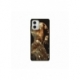 Husa personalizata tip carcasa HQPrint pentru Motorola Moto E13, model Golden Girl, multicolor, S1D1M0350
