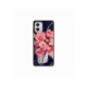 Husa personalizata tip carcasa HQPrint pentru Motorola Moto E13, model Flowers 22, multicolor, S1D1M0379