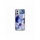 Husa personalizata tip carcasa HQPrint pentru Motorola Moto E22, model Flowers 2, multicolor, S1D1M0038