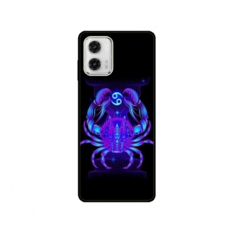 Husa personalizata tip carcasa HQPrint pentru Motorola Moto E22, model Cancer, multicolor, S1D1M0147