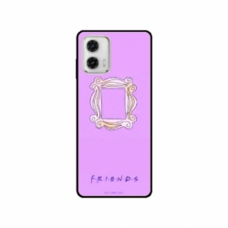 Husa personalizata tip carcasa HQPrint pentru Motorola Moto E22, model FRIENDS 3, multicolor, S1D1M0223