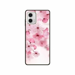 Husa personalizata tip carcasa HQPrint pentru Motorola Moto E22, model Flowers 17, multicolor, S1D1M0241