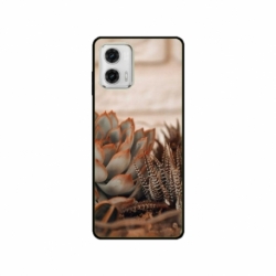 Husa personalizata tip carcasa HQPrint pentru Motorola Moto E22, model Flowers 21, multicolor, S1D1M0358