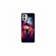 Husa personalizata tip carcasa HQPrint pentru Motorola Moto E22i, model Celestial Lion, multicolor, S1D1M0002