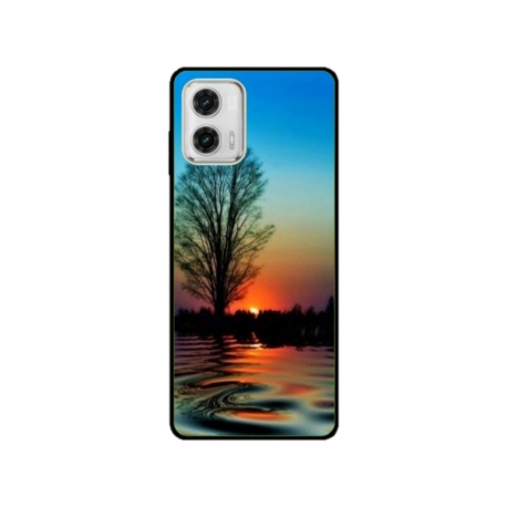 Husa personalizata tip carcasa HQPrint pentru Motorola Moto E22i, model Apus, multicolor, S1D1M0006