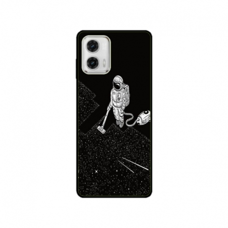 Husa personalizata tip carcasa HQPrint pentru Motorola Moto E22i, model Vacuum of Space, multicolor, S1D1M0007