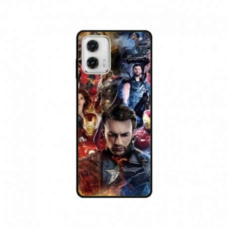 Husa personalizata tip carcasa HQPrint pentru Motorola Moto E22i, model Avengers Endgame, multicolor, S1D1M0009