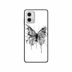 Husa personalizata tip carcasa HQPrint pentru Motorola Moto E22i, model Butterfly 3, multicolor, S1D1M0030