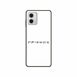 Husa personalizata tip carcasa HQPrint pentru Motorola Moto E22i, model FRIENDS 1, multicolor, S1D1M0043