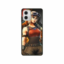 Husa personalizata tip carcasa HQPrint pentru Motorola Moto E22i, model Fortnite 1, multicolor, S1D1M0073