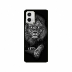 Husa personalizata tip carcasa HQPrint pentru Motorola Moto E22i, model Lion 2, multicolor, S1D1M0117