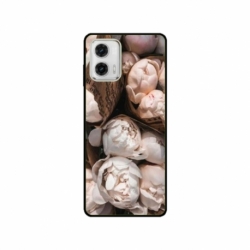 Husa personalizata tip carcasa HQPrint pentru Motorola Moto E22i, model Flowers 6, multicolor, S1D1M0139