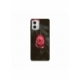 Husa personalizata tip carcasa HQPrint pentru Motorola Moto E22i, model Flowers 11, multicolor, S1D1M0156