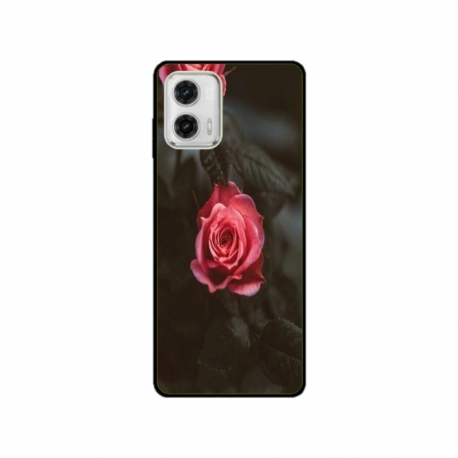 Husa personalizata tip carcasa HQPrint pentru Motorola Moto E22i, model Flowers 11, multicolor, S1D1M0156