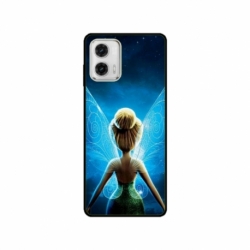 Husa personalizata tip carcasa HQPrint pentru Motorola Moto E22i, model Tinkerbell 1, multicolor, S1D1M0202