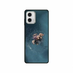 Husa personalizata tip carcasa HQPrint pentru Motorola Moto E22i, model Flowers 15, multicolor, S1D1M0215