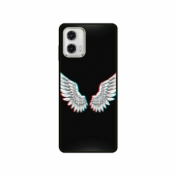 Husa personalizata tip carcasa HQPrint pentru Motorola Moto E22i, model Angel, multicolor, S1D1M0219