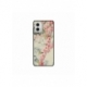 Husa personalizata tip carcasa HQPrint pentru Motorola Moto E22i, model Flowers 18, multicolor, S1D1M0245