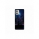 Husa personalizata tip carcasa HQPrint pentru Motorola Moto E22i, model Neon City, multicolor, S1D1M0260