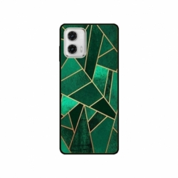 Husa personalizata tip carcasa HQPrint pentru Motorola Moto E22i, model Emerald, multicolor, S1D1M0287
