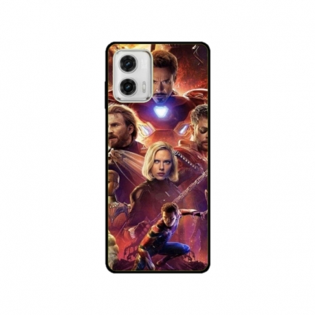 Husa personalizata tip carcasa HQPrint pentru Motorola Moto E22s, model Avengers Inifinity War, multicolor, S1D1M0010