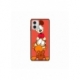 Husa personalizata tip carcasa HQPrint pentru Motorola Moto E22s, model Garfield, multicolor, S1D1M0085