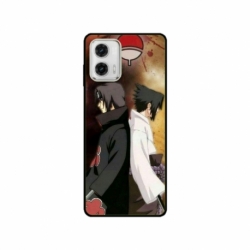 Husa personalizata tip carcasa HQPrint pentru Motorola Moto E22s, model Itachi 1, multicolor, S1D1M0103