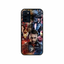 Husa personalizata tip carcasa HQPrint pentru Motorola Moto E32s, model Avengers Endgame, multicolor, S1D1M0009