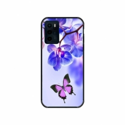 Husa personalizata tip carcasa HQPrint pentru Motorola Moto E32s, model Butterfly 2, multicolor, S1D1M0029