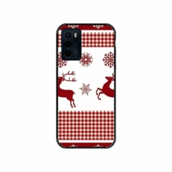 Husa personalizata tip carcasa HQPrint pentru Motorola Moto E32s, model Reindeer 1, multicolor, S1D1M0051