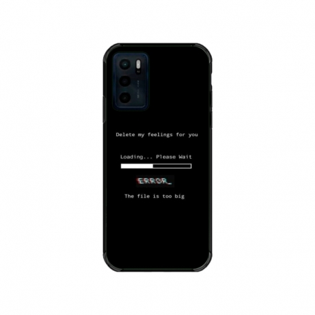 Husa personalizata tip carcasa HQPrint pentru Motorola Moto E32s, model Delete Feelings, multicolor, S1D1M0069