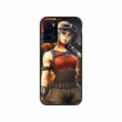 Husa personalizata tip carcasa HQPrint pentru Motorola Moto E32s, model Fortnite 1, multicolor, S1D1M0073