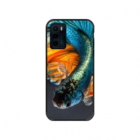 Husa personalizata tip carcasa HQPrint pentru Motorola Moto E32s, model Pesti 1, multicolor, S1D1M0074