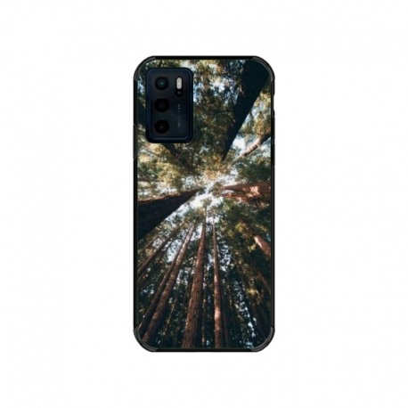 Husa personalizata tip carcasa HQPrint pentru Motorola Moto E32s, model Tree perspective, multicolor, S1D1M0079