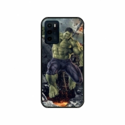 Husa personalizata tip carcasa HQPrint pentru Motorola Moto E32s, model Hulk 1, multicolor, S1D1M0099