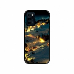 Husa personalizata tip carcasa HQPrint pentru Motorola Moto E32s, model Nice View 6, multicolor, S1D1M0128