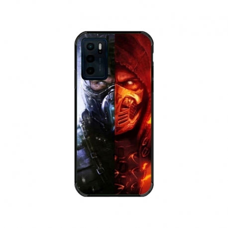 Husa personalizata tip carcasa HQPrint pentru Motorola Moto E32s, model Mortal Kombat, multicolor, S1D1M0130