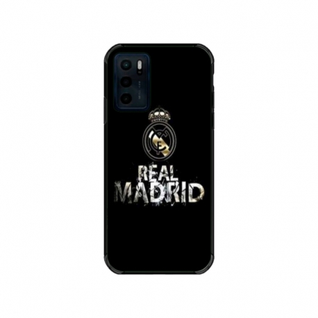 Husa personalizata tip carcasa HQPrint pentru Motorola Moto E32s, model Real Madrid 2, multicolor, S1D1M0154