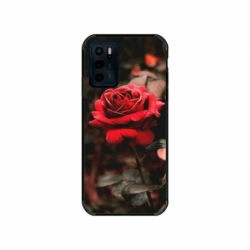 Husa personalizata tip carcasa HQPrint pentru Motorola Moto E32s, model Flowers 12, multicolor, S1D1M0160