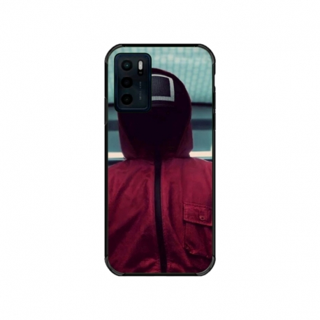 Husa personalizata tip carcasa HQPrint pentru Motorola Moto E32s, model Squid Game 2, multicolor, S1D1M0174