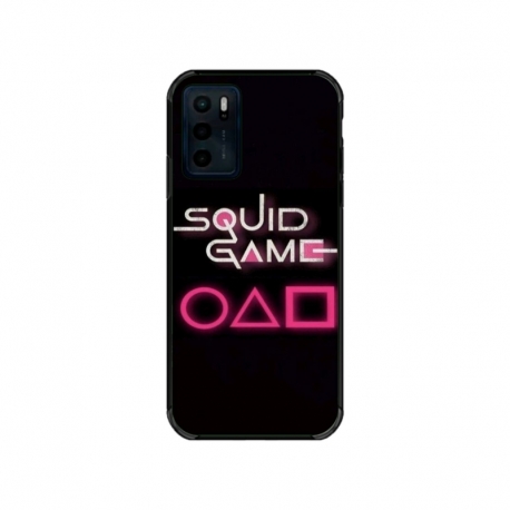 Husa personalizata tip carcasa HQPrint pentru Motorola Moto E32s, model Squid Game 4, multicolor, S1D1M0176