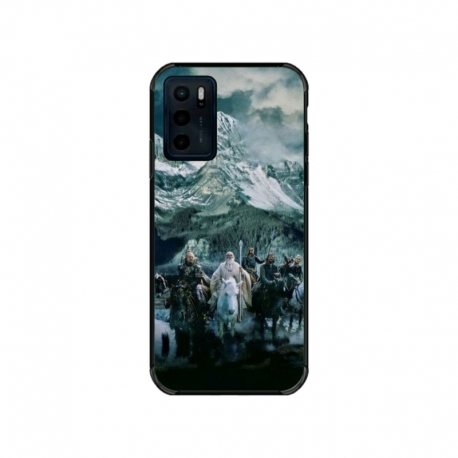 Husa personalizata tip carcasa HQPrint pentru Motorola Moto E32s, model Lord of the Rings 1, multicolor, S1D1M0189